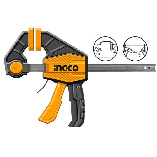 Струбцина быстрозажимная 63х150мм HQBC01601 INGCO 