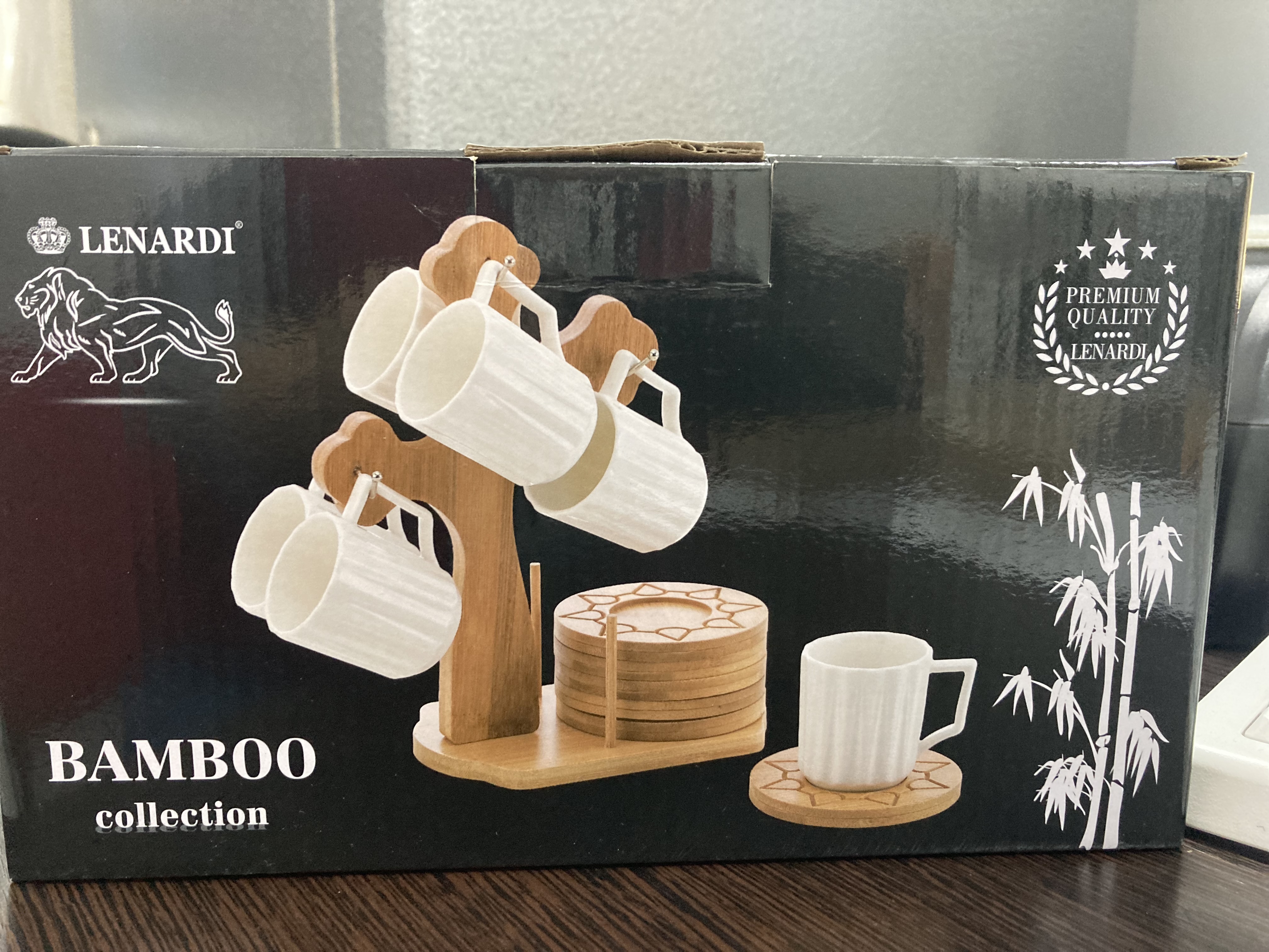 Кофейный наббор 12пр. 110мл. Bamboo