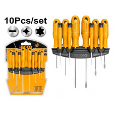 Набор отвëрток 10 шт INGCO HKSD1058
