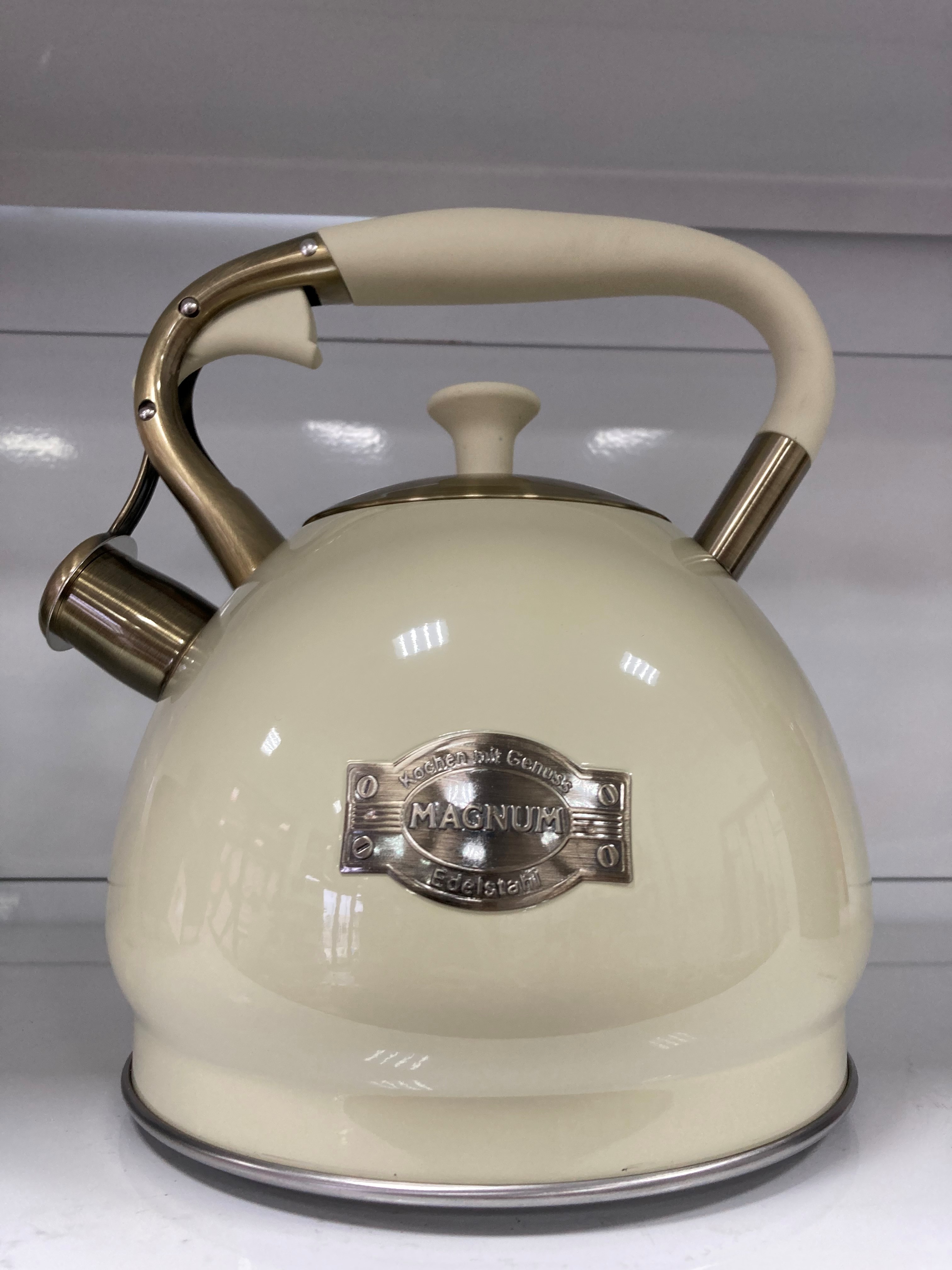 Чайник стальной завар.0,7л.MAGNUM 