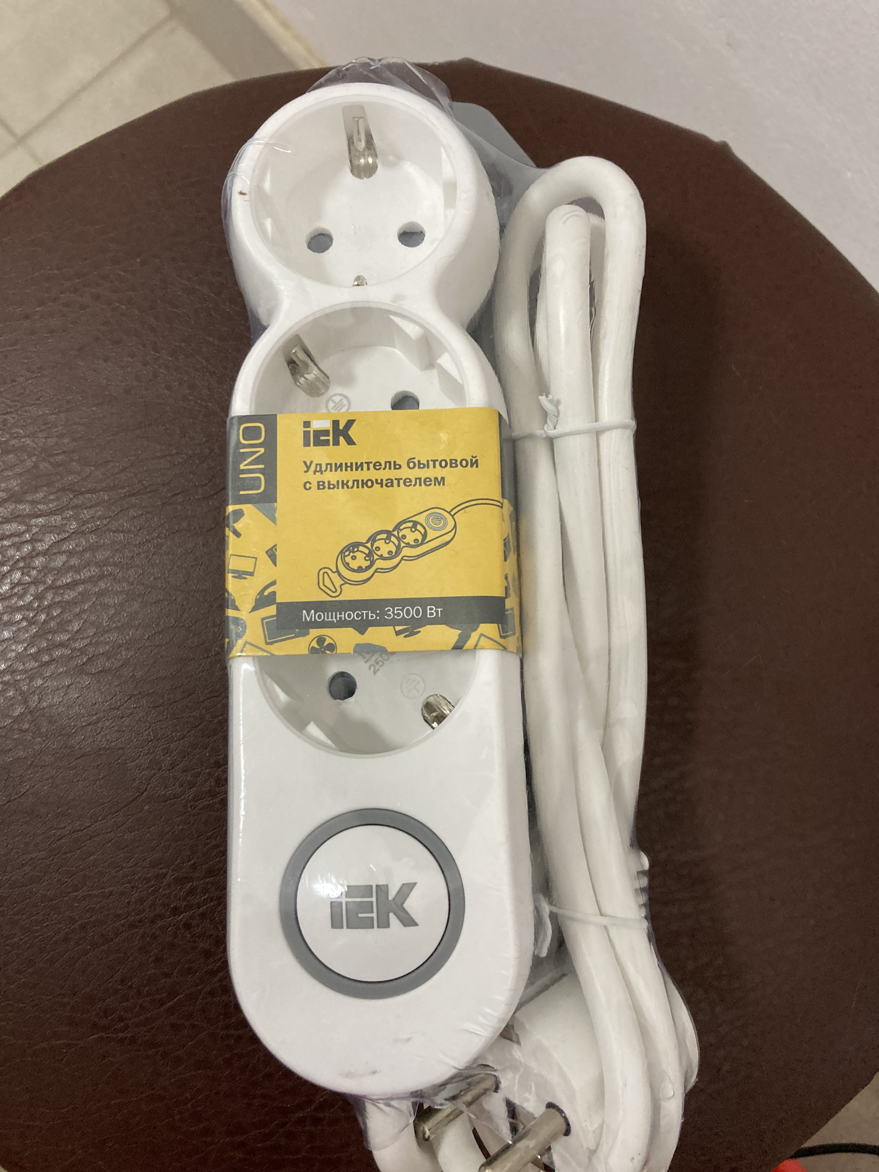 Удл.с выключ.3роз+1,5м.IEK