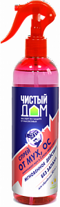 Спрей от мух и ос 400 мл Чистый дом