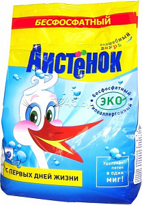 Стиральный порошок авт.Аистенок д/дет.белья 2,4 кг*6