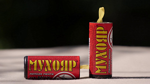 Липкая лента с экстрактом меда "Мухояр"