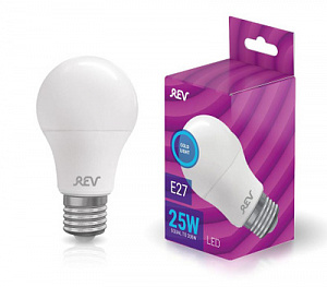 REV LED A60 Е27 25W.6500K.холод. свет