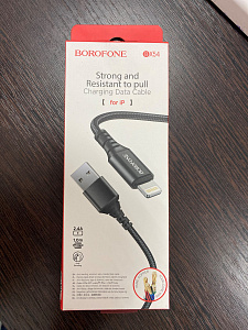 Кабель-дата 1м. USB Borofone BX54 черный