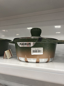 Кастрюля 2.2л (х6)/34120.MAGNUM GREEN GRANITE 