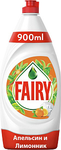 Ср-во моющ.Fairy 0,9л апельсин и лимончик