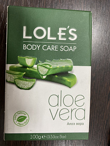 АВС Мыло Алое вера и вит.Е.Loles 100гр.