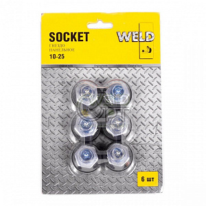 Гнездо панельное 10-25 SOCKET (6шт.)