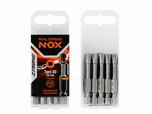 Бита torsion E6,3 TX-30-50мм "Nox Strong" (10 шт) 