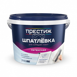 Шпатлевка акриловая латексная ПРЕСТИЖ 14 кг
