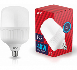 REV LED Т120 Е27 40W.6500K.холод.свет